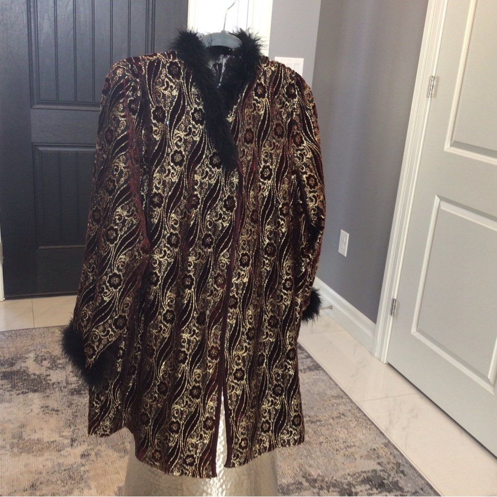 A fabulous Las Vegas New Year’s Eve lightest coat cover up one size
